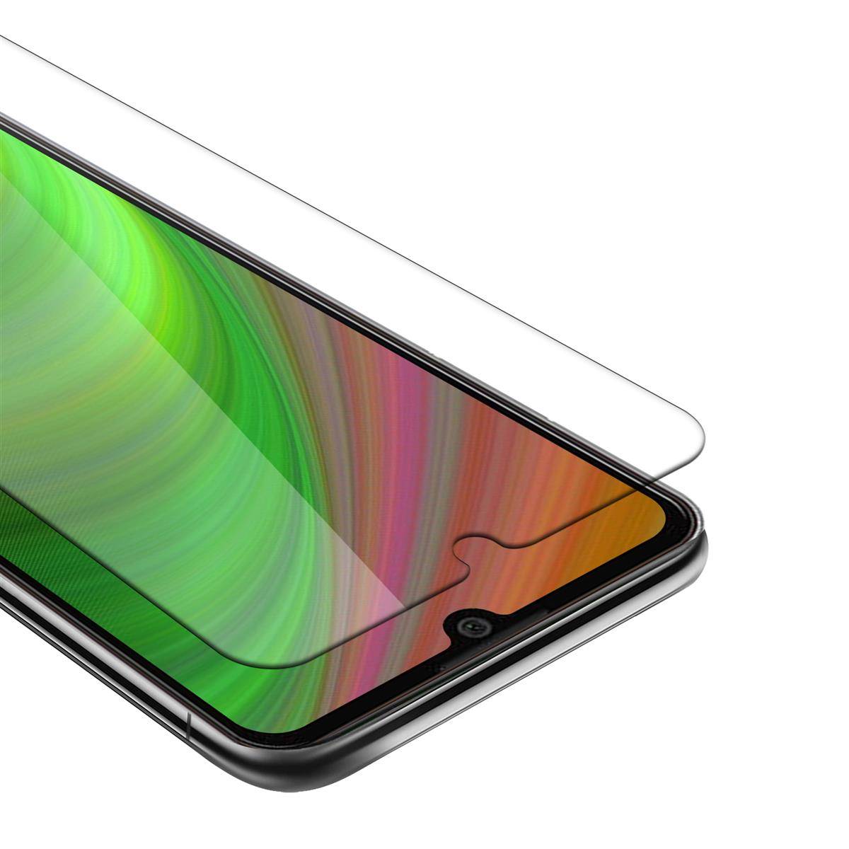 Cadorabo Panzer Folie für ZTE Blade A7 2019 Schutzfolie in natur Gehärtetes Tempered Display-Schutzglas