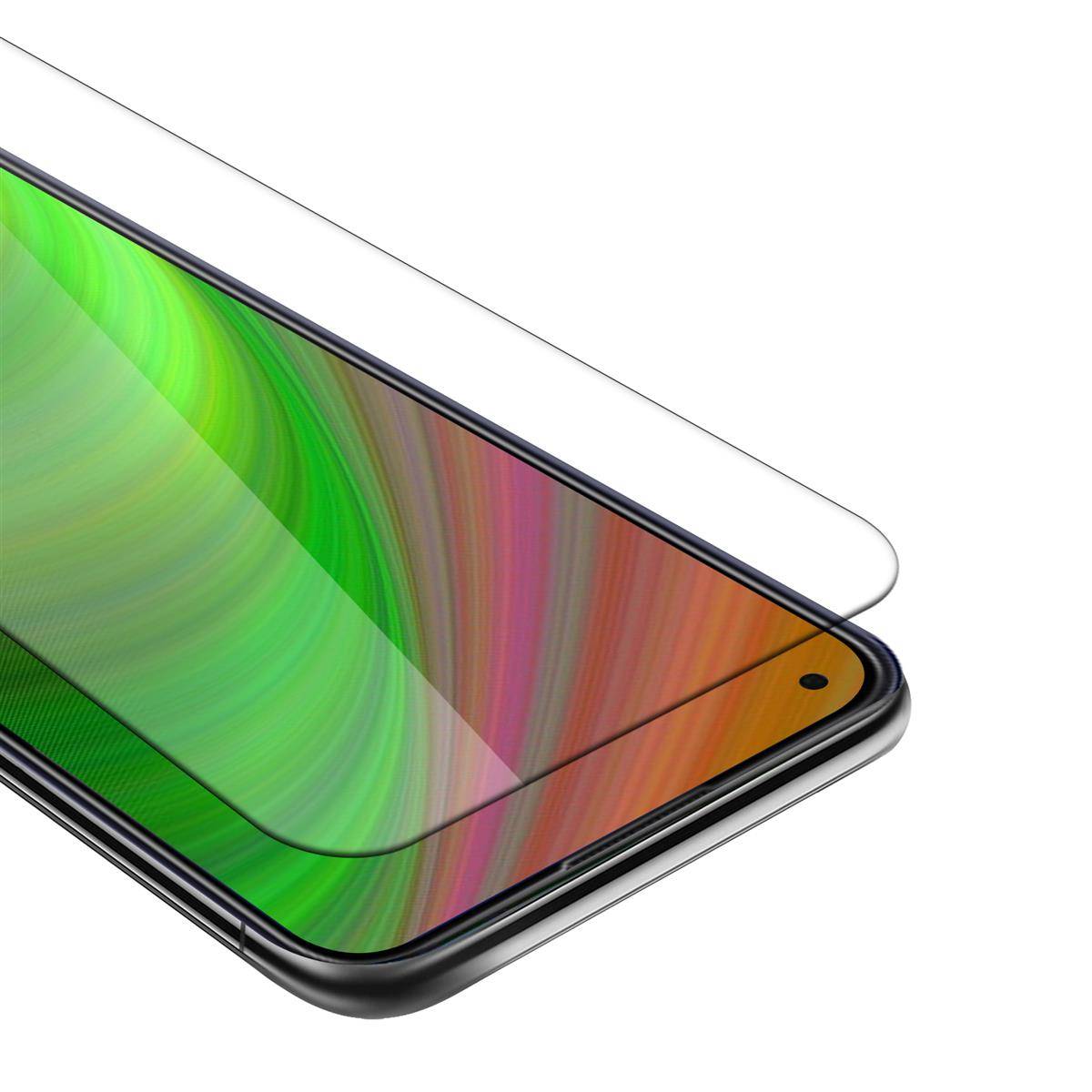 Cadorabo Panzer Folie für ZTE Blade V2020 Schutzfolie in natur Gehärtetes Tempered Display-Schutzglas