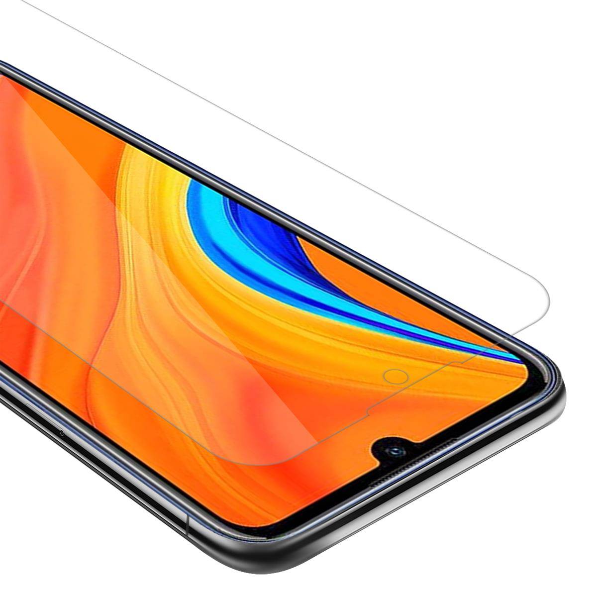 Cadorabo Panzer Folie für Huawei Y6S Schutzfolie in natur Gehärtetes Tempered Display-Schutzglas
