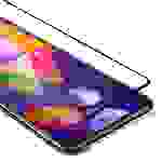 Cadorabo Panzerfolie für Samsung Galaxy M31s Schutzfolie in Schwarz Vollbild Folie Tempered Display Schutzglas