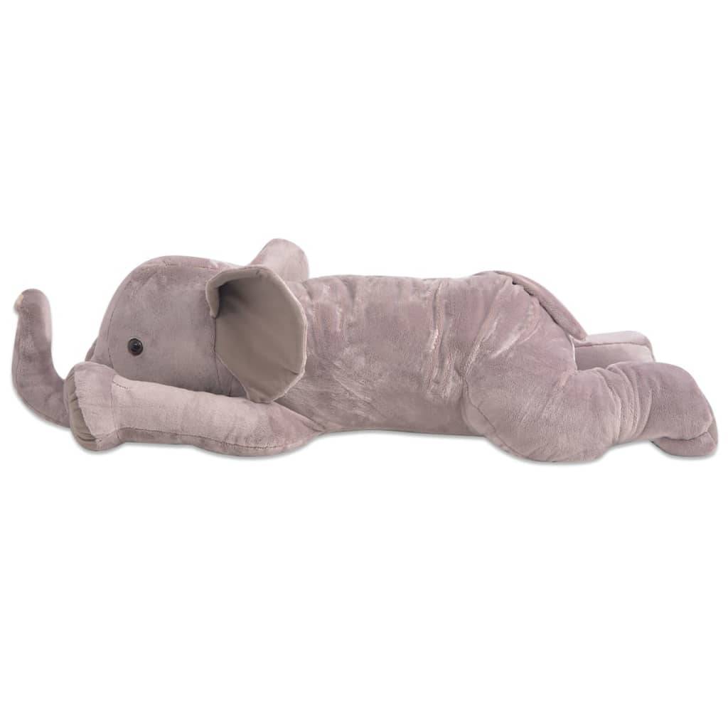 vidaXL Elefant Kuscheltier Plüsch XXL 95 cm