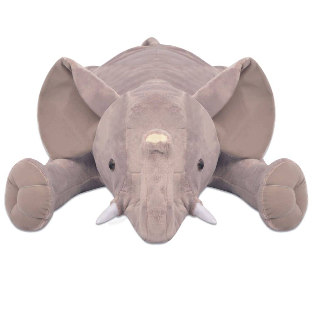 vidaXL Elefant Kuscheltier Plüsch XXL 95 cm