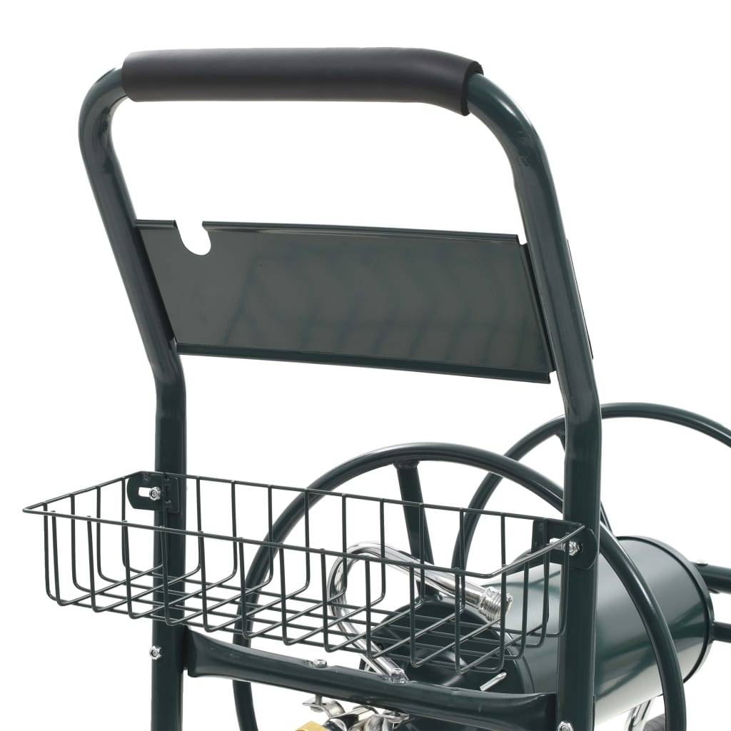vidaXL Gartenschlauchwagen mit 1/2" Schlauchanschluss 75 m Stahl