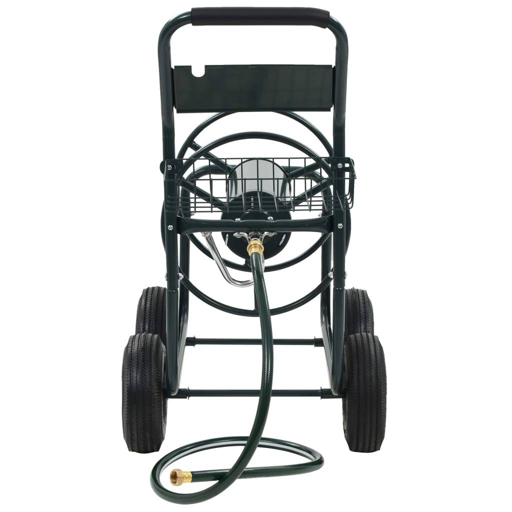 vidaXL Gartenschlauchwagen mit 1/2" Schlauchanschluss 75 m Stahl