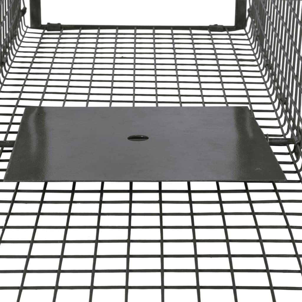 vidaXL Lebendfalle mit 2 Türen