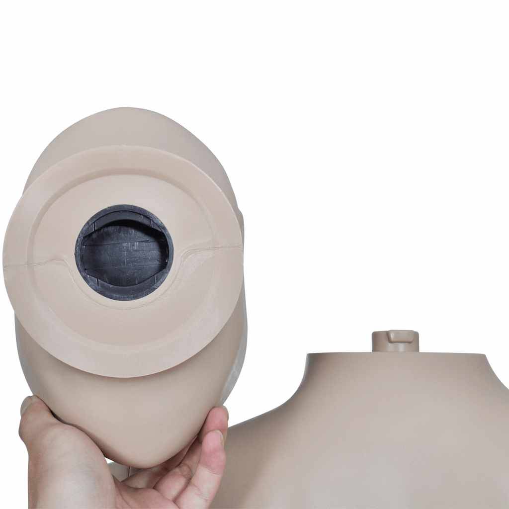 vidaXL Schaufensterpuppe Mann Runder Kopf