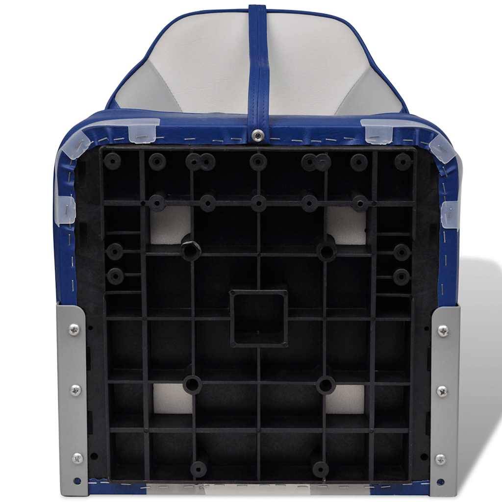 vidaXL Bootssitz Klappbar Hohe Rückenlehne