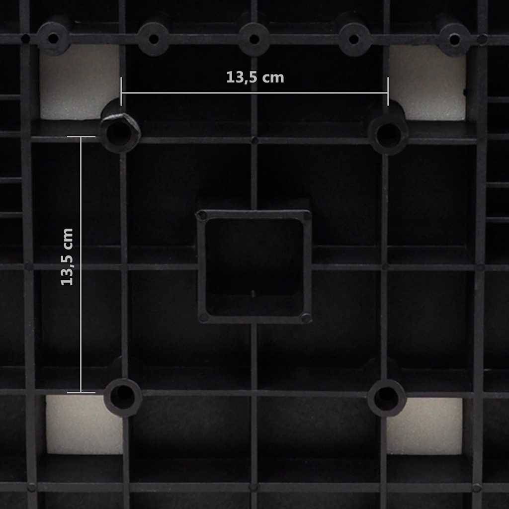 vidaXL Bootssitz Klappbar Hohe Rückenlehne