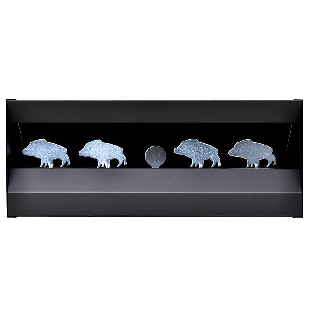 vidaXL Magnetischer Kugelfangkasten 4 + 1 Ziele Wildschwein-Design