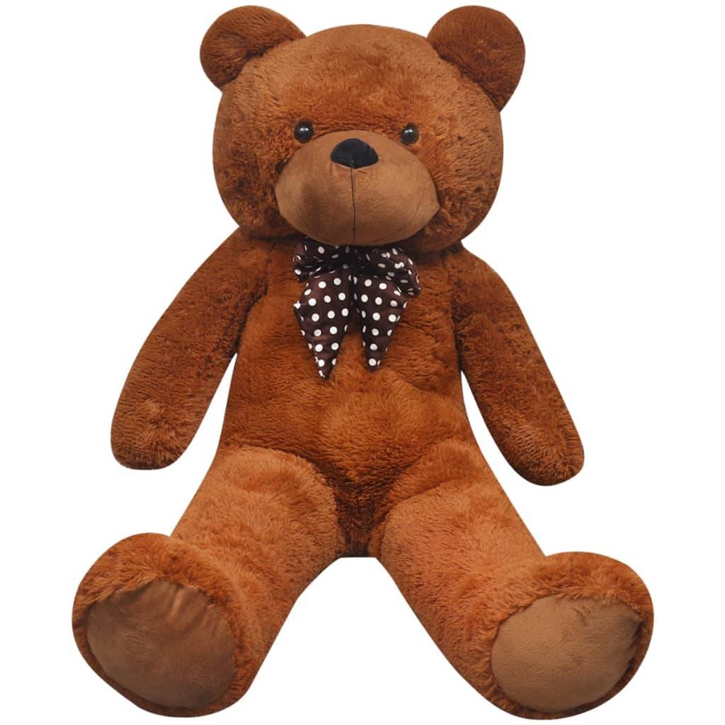 vidaXL Teddybär Kuscheltier Plüsch Braun 170 cm