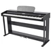vidaXL Digitalpiano mit 88 Tasten und Pedalen Schwarz Melaminplatte vidaXL Digitalpiano mit 88 Tasten und Pedalen Schwarz Melaminplatte