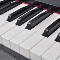 vidaXL Digitalpiano mit 88 Tasten und Pedalen Schwarz Melaminplatte vidaXL Digitalpiano mit 88 Tasten und Pedalen Schwarz Melaminplatte
