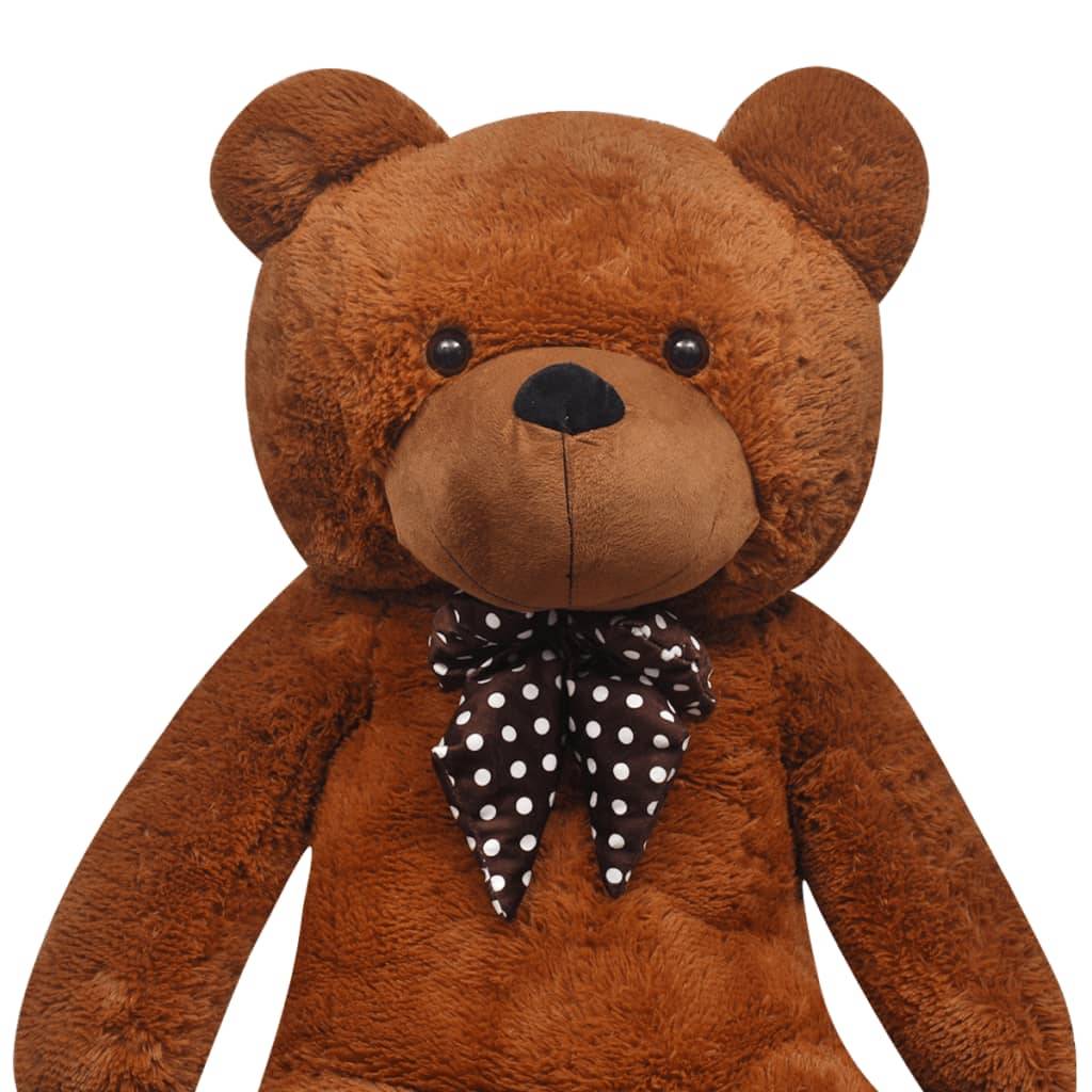vidaXL Teddybär Kuscheltier Plüsch Braun 170 cm