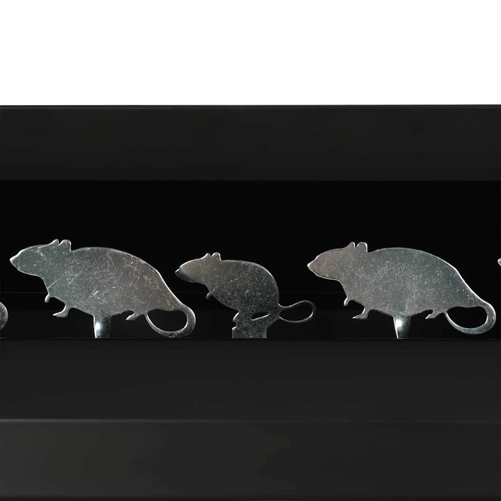 vidaXL Magnetischer Scheibenkasten Kugelfang 4+1 Ziele im Maus-Design