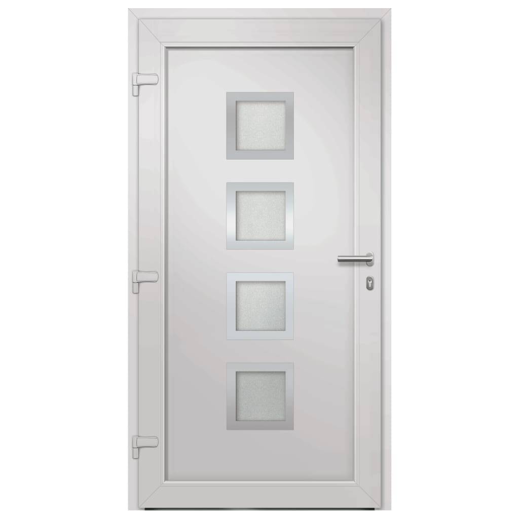 vidaXL Haustür Anthrazit 108x208 cm
