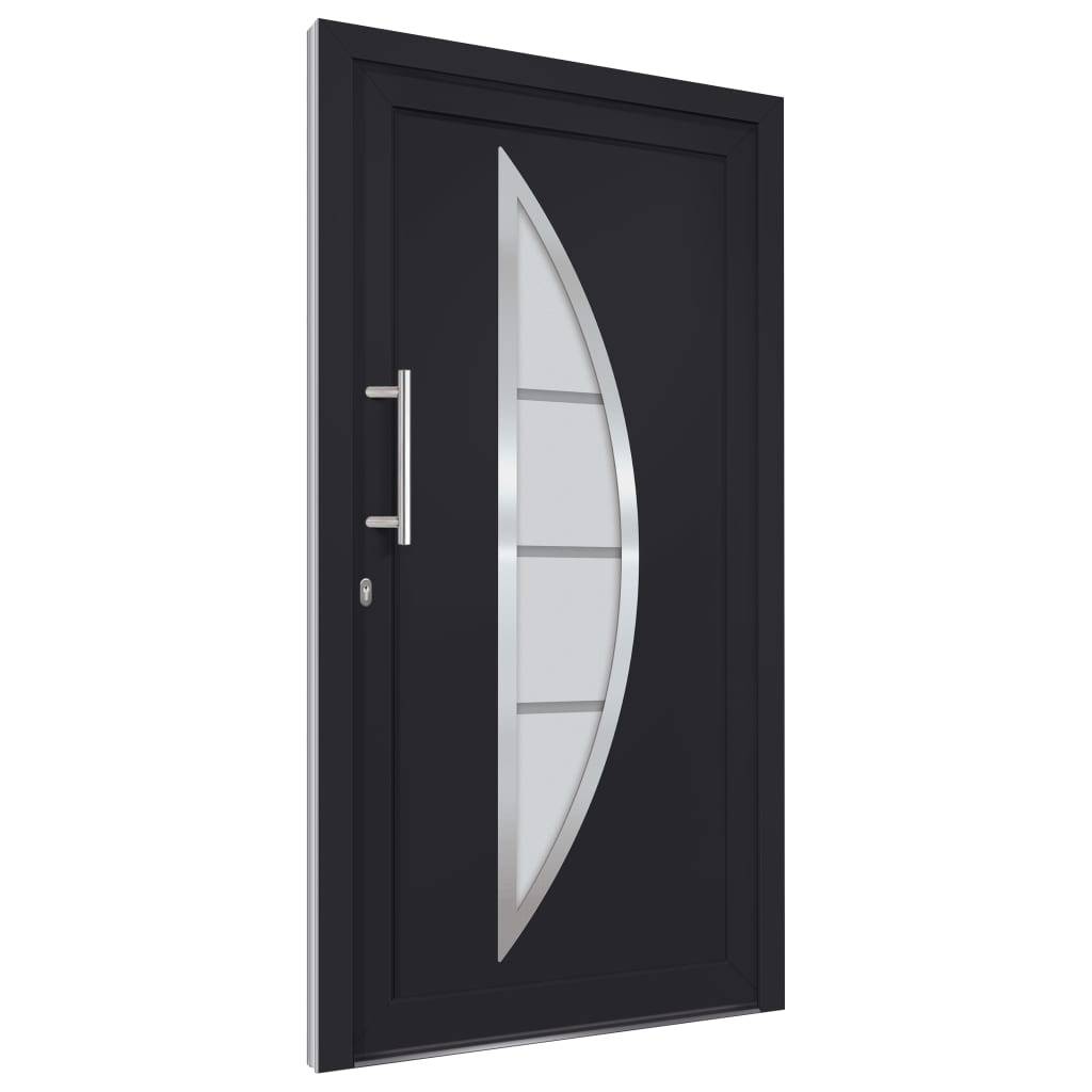 vidaXL Haustür Anthrazit 98x208 cm