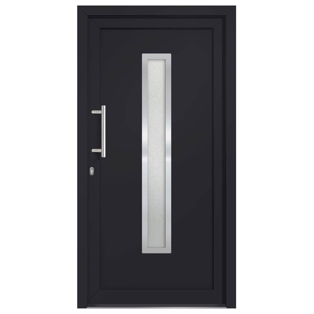 vidaXL Haustür Anthrazit 98x190 cm