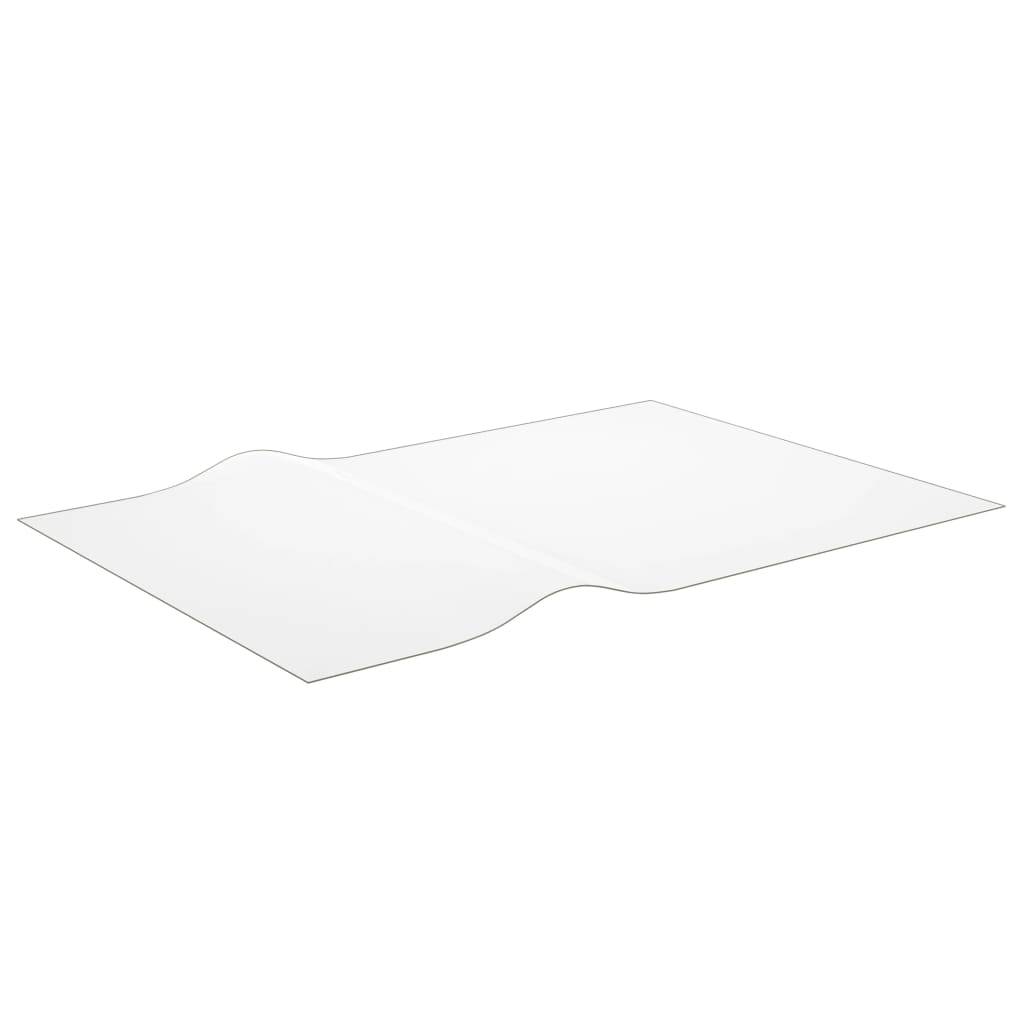 vidaXL Tischfolie Transparent 160x90 cm 2 mm PVC