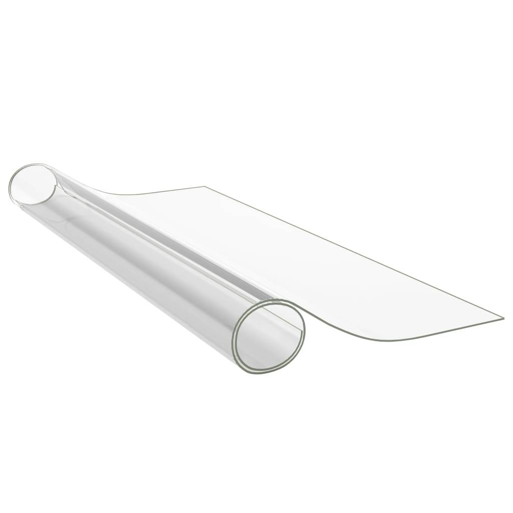 vidaXL Tischfolie Transparent 180x90 cm 2 mm PVC