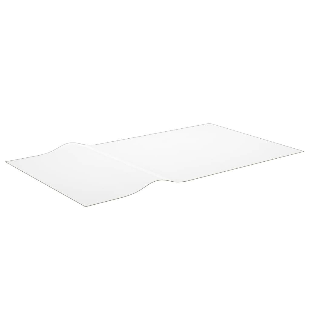 vidaXL Tischfolie Transparent 180x90 cm 2 mm PVC