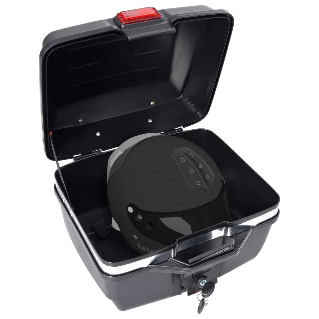 vidaXL Motorrad-Topcase 24 L für einen Helm