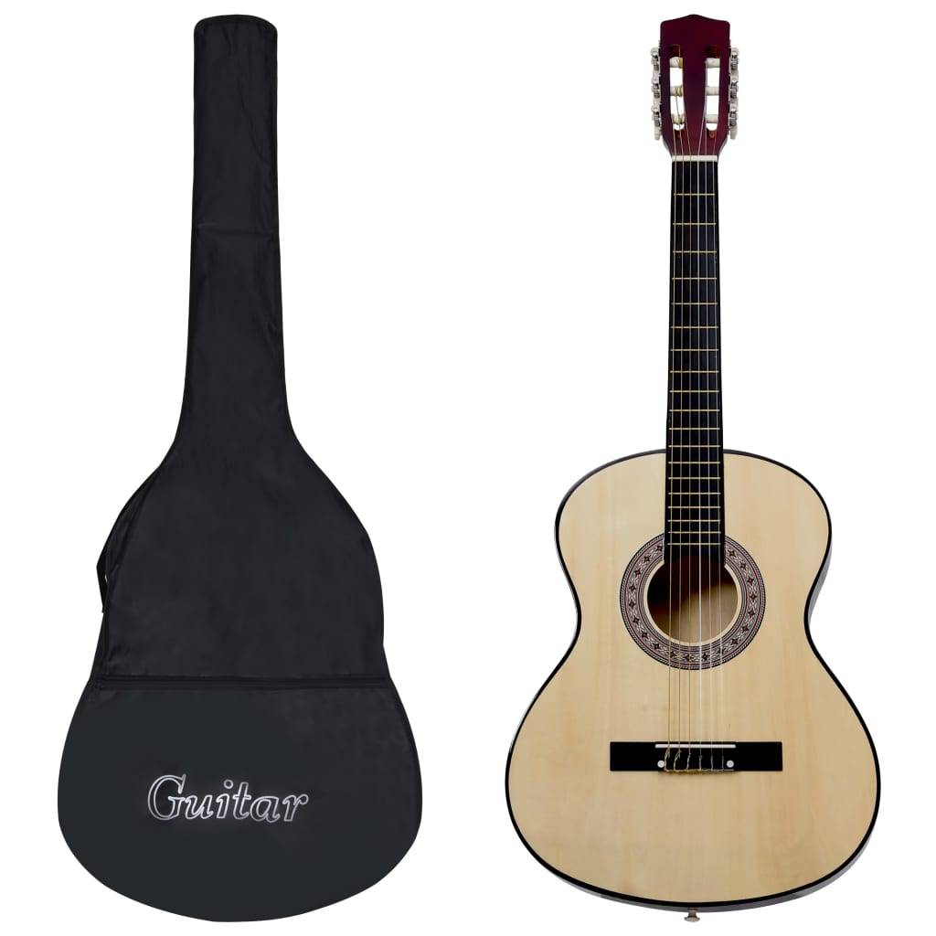 vidaXL Klassikgitarre für Anfänger mit Tasche 3/4 36"