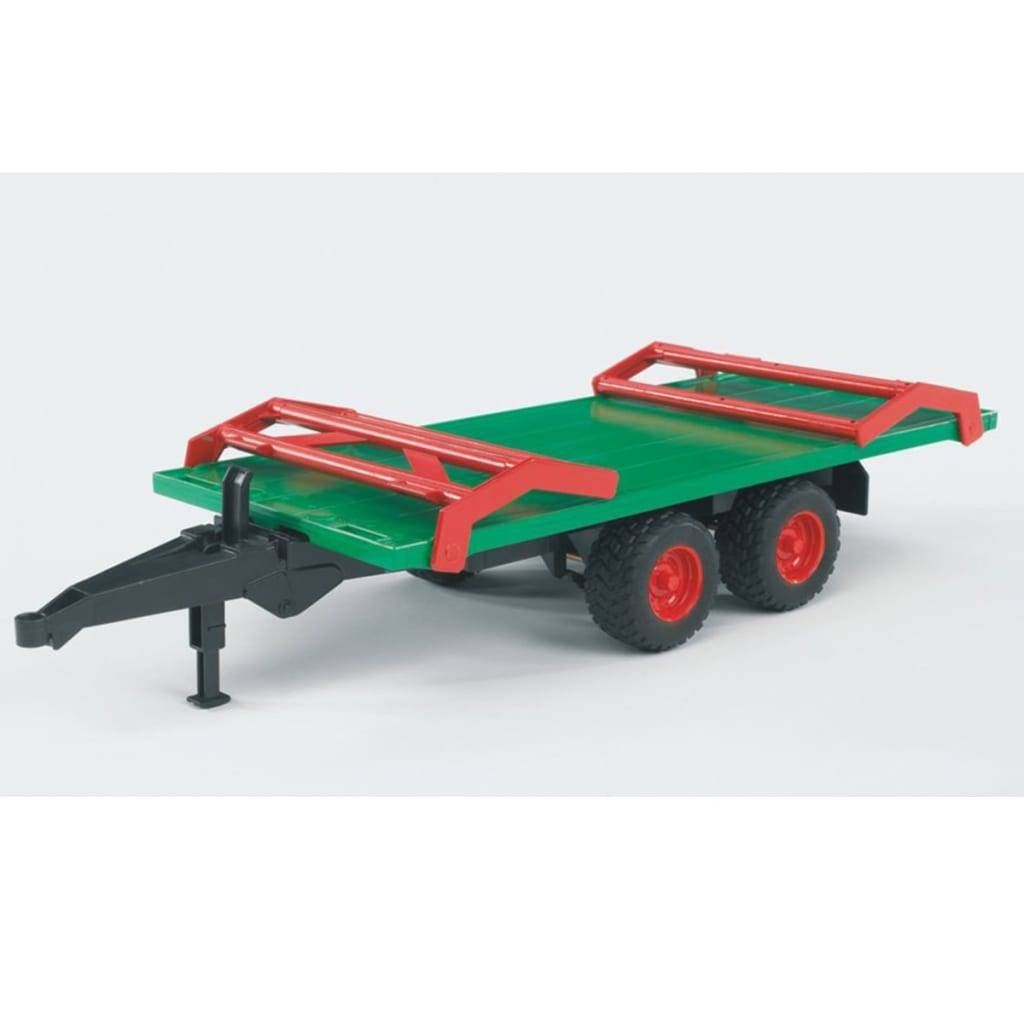 Bruder Transportanhänger mit 8 Ballen 1:16 02220