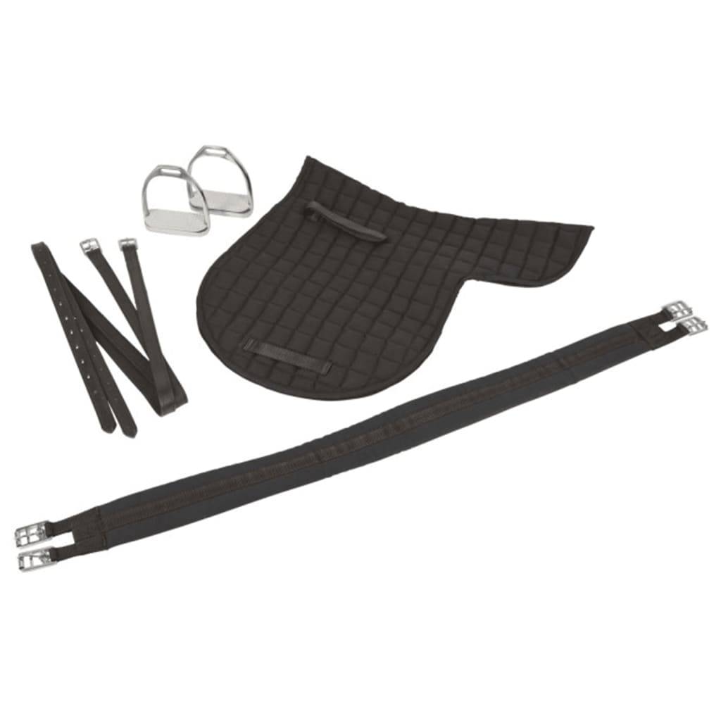 Kerbl Haflinger-Sattel Leder Schwarz 32285