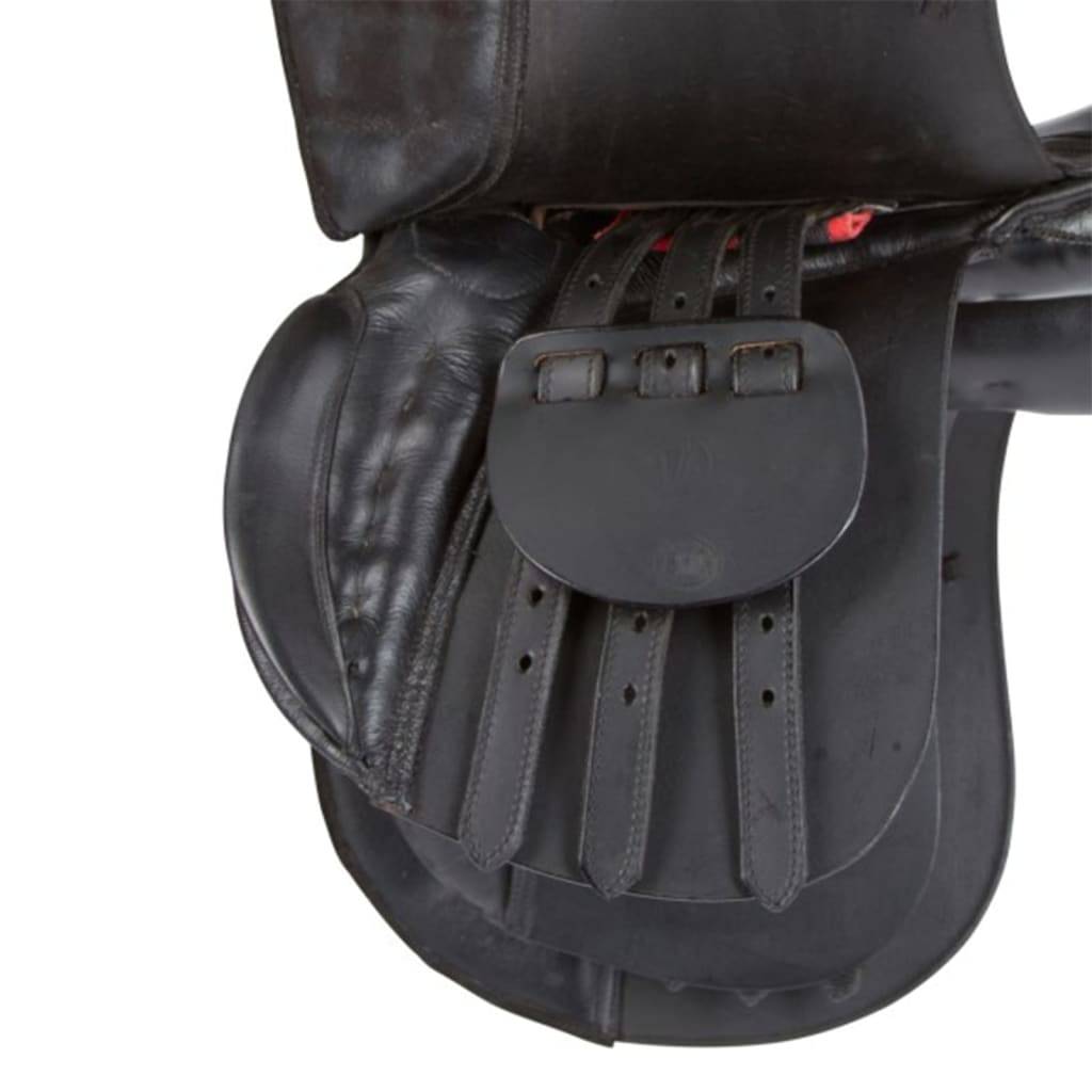 Kerbl Haflinger-Sattel Leder Schwarz 32285