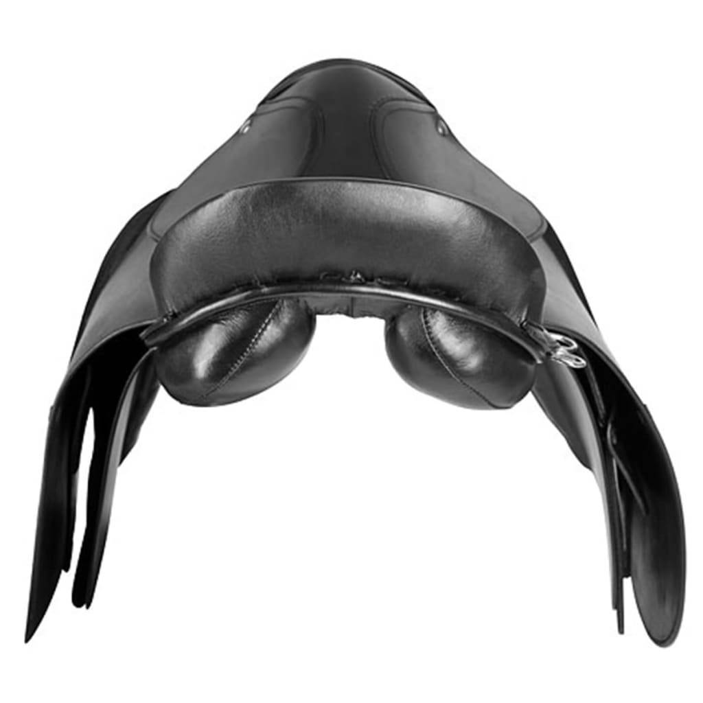 Kerbl Reitsattel Leder Schwarz 32197