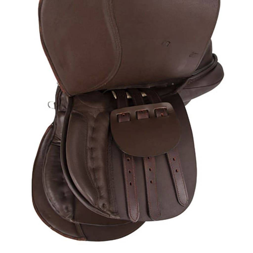 Kerbl Haflinger-Sattel Leder Braun 32198