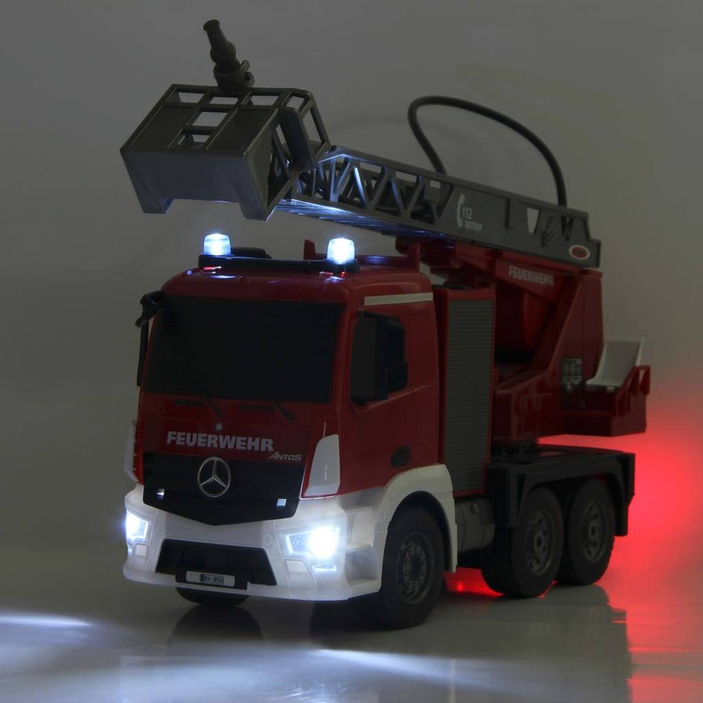 JAMARA Ferngesteuertes Feuerwehrauto Mercedes-Benz Antos 2,4 GHz 1:20