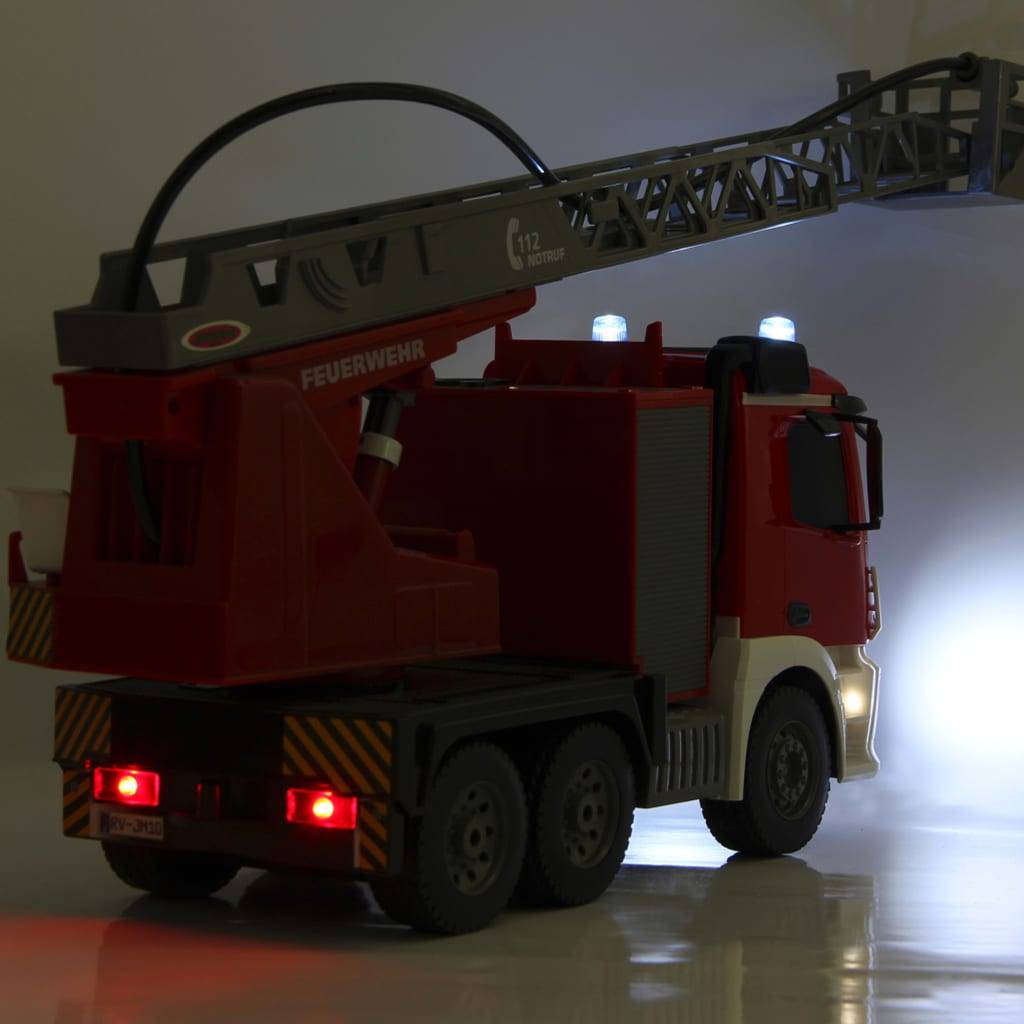 JAMARA Ferngesteuertes Feuerwehrauto Mercedes-Benz Antos 2,4 GHz 1:20