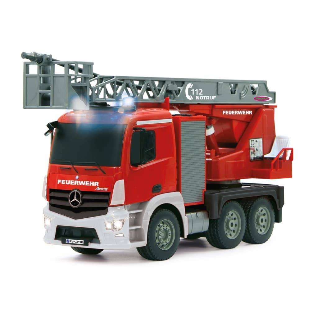 JAMARA Ferngesteuertes Feuerwehrauto Mercedes-Benz Antos 2,4 GHz 1:20
