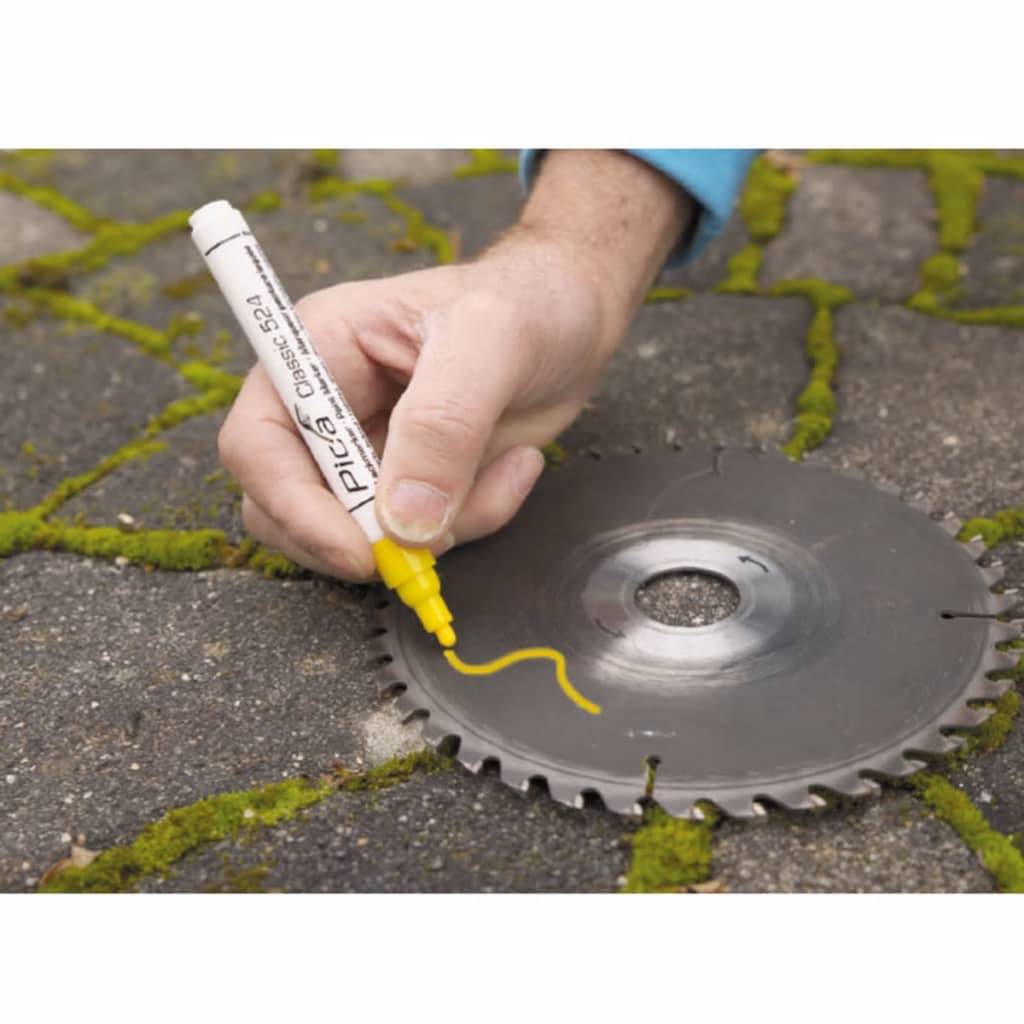 Pica Classic Industrie Lackmarker 2-4 mm Rund Gelb
