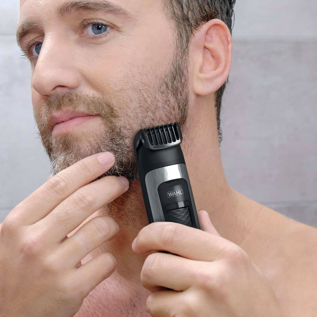 Wahl 8-tlg. Bartschneider-Set Aqua Trim 6W