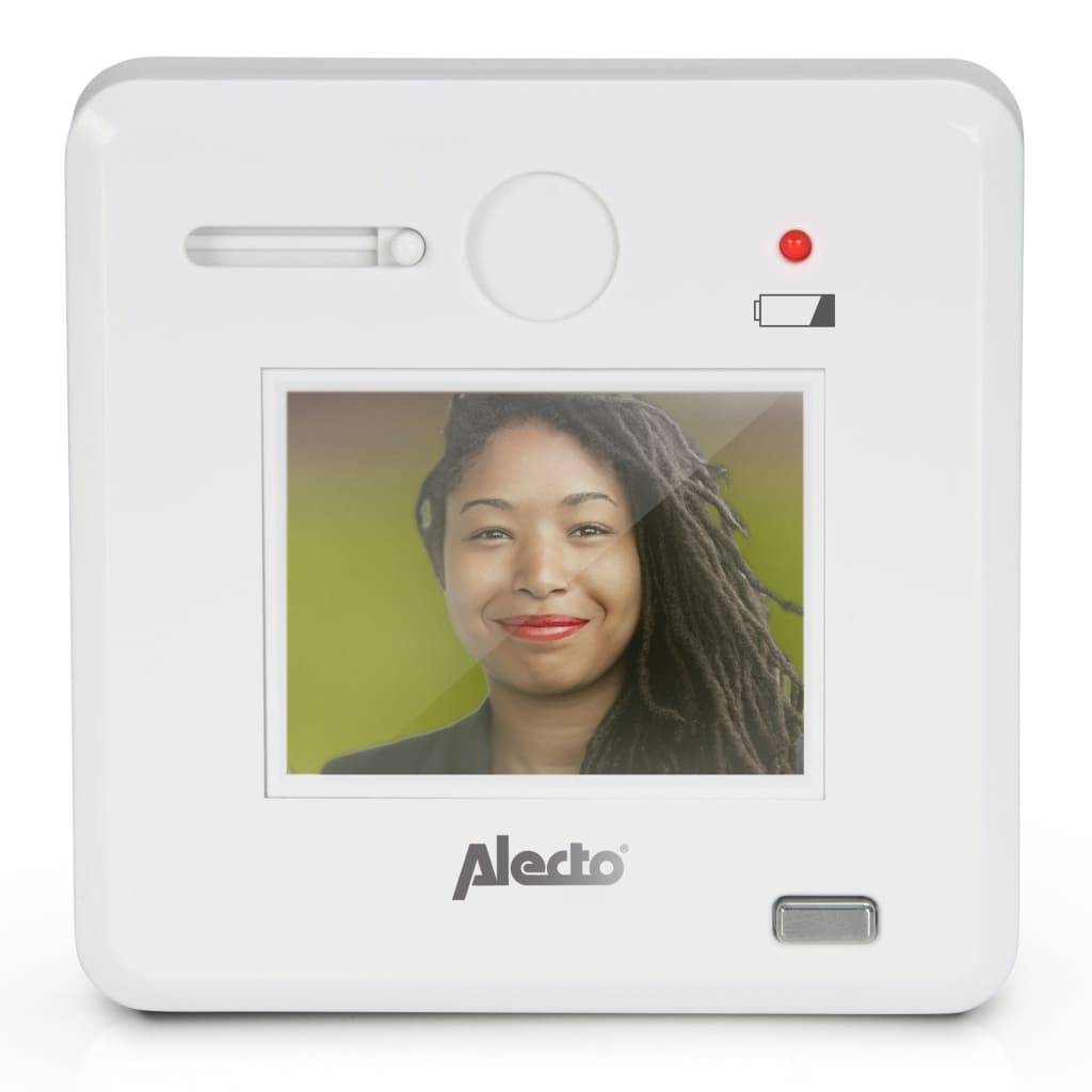 Alecto Digitale Türspionkamera DC-700 2,4" Display Weiß