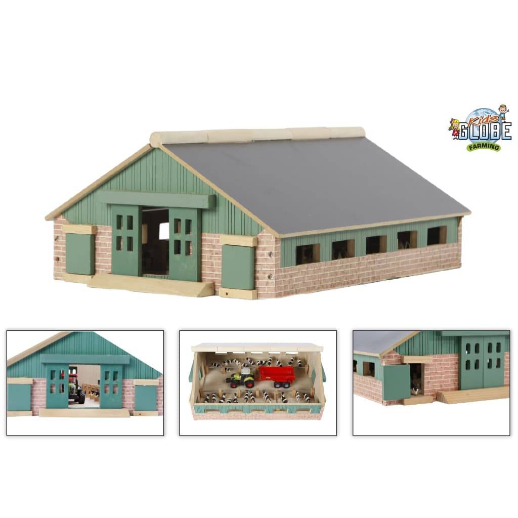 Kids Globe Bauernhof Kuhstall 1:87 610492