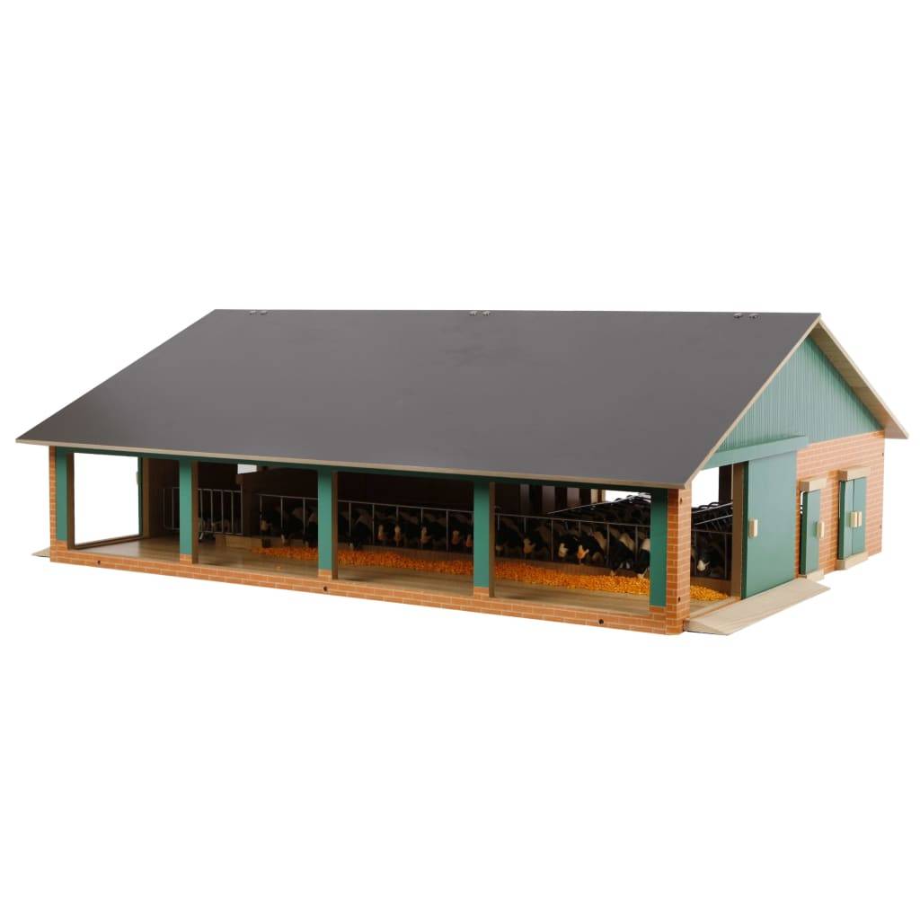Kids Globe Kuhstall mit Melkanlage 1:32 610495