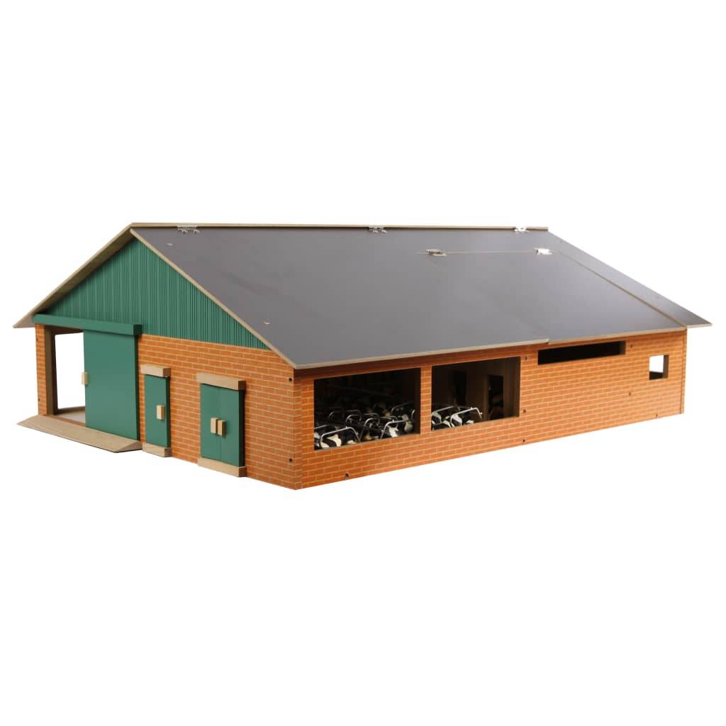 Kids Globe Kuhstall mit Melkanlage 1:32 610495