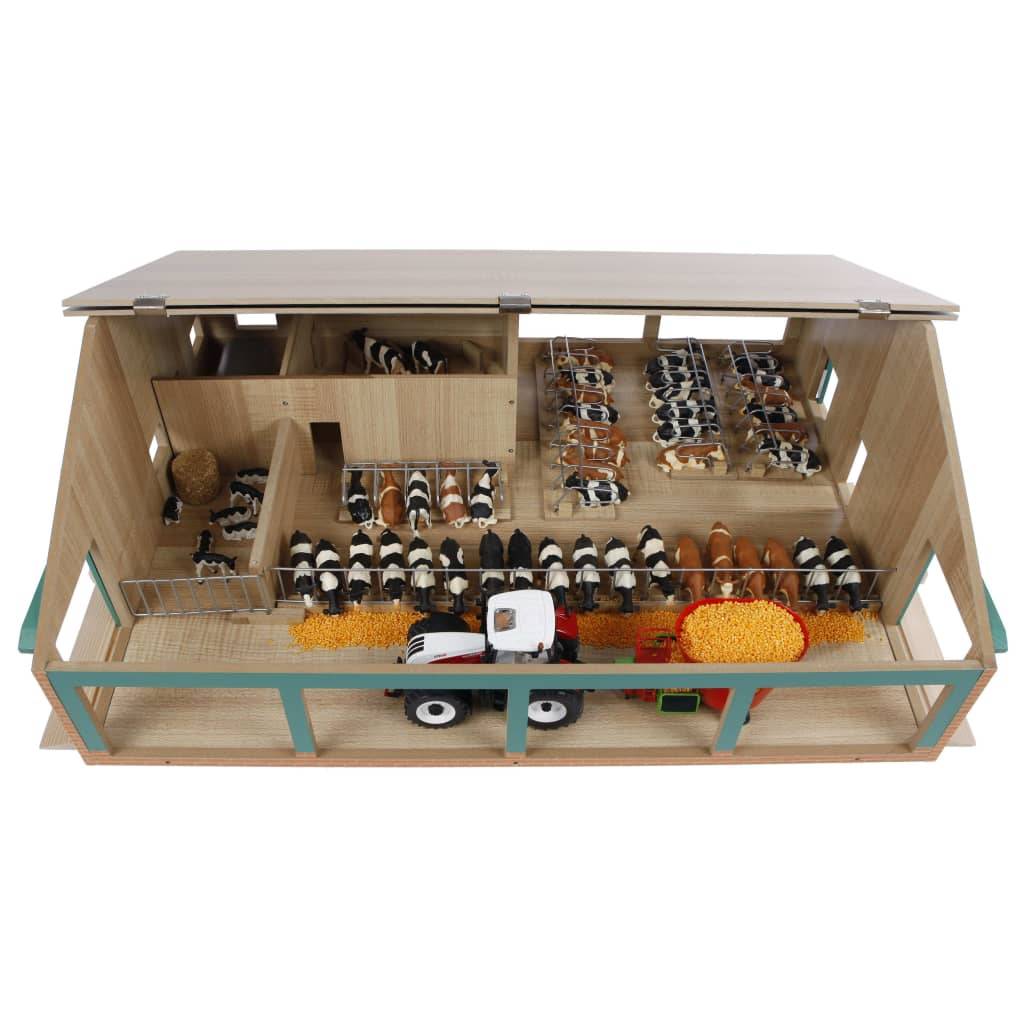 Kids Globe Kuhstall mit Melkanlage 1:32 610495