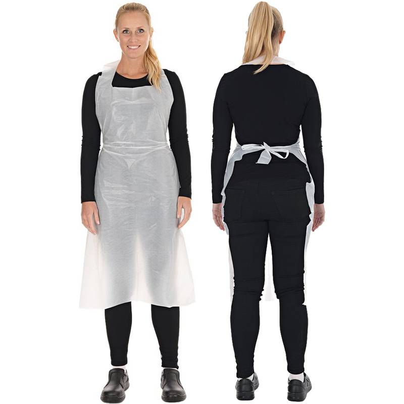 HYGONORM LDPE-Einwegschürze, 33 my, geprägt, weiß