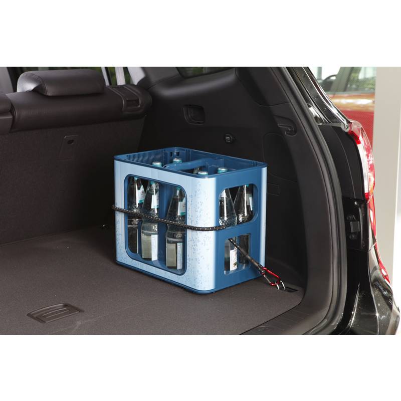 uniTEC Gepäckspanner mit Karabiner, Länge: 800 mm