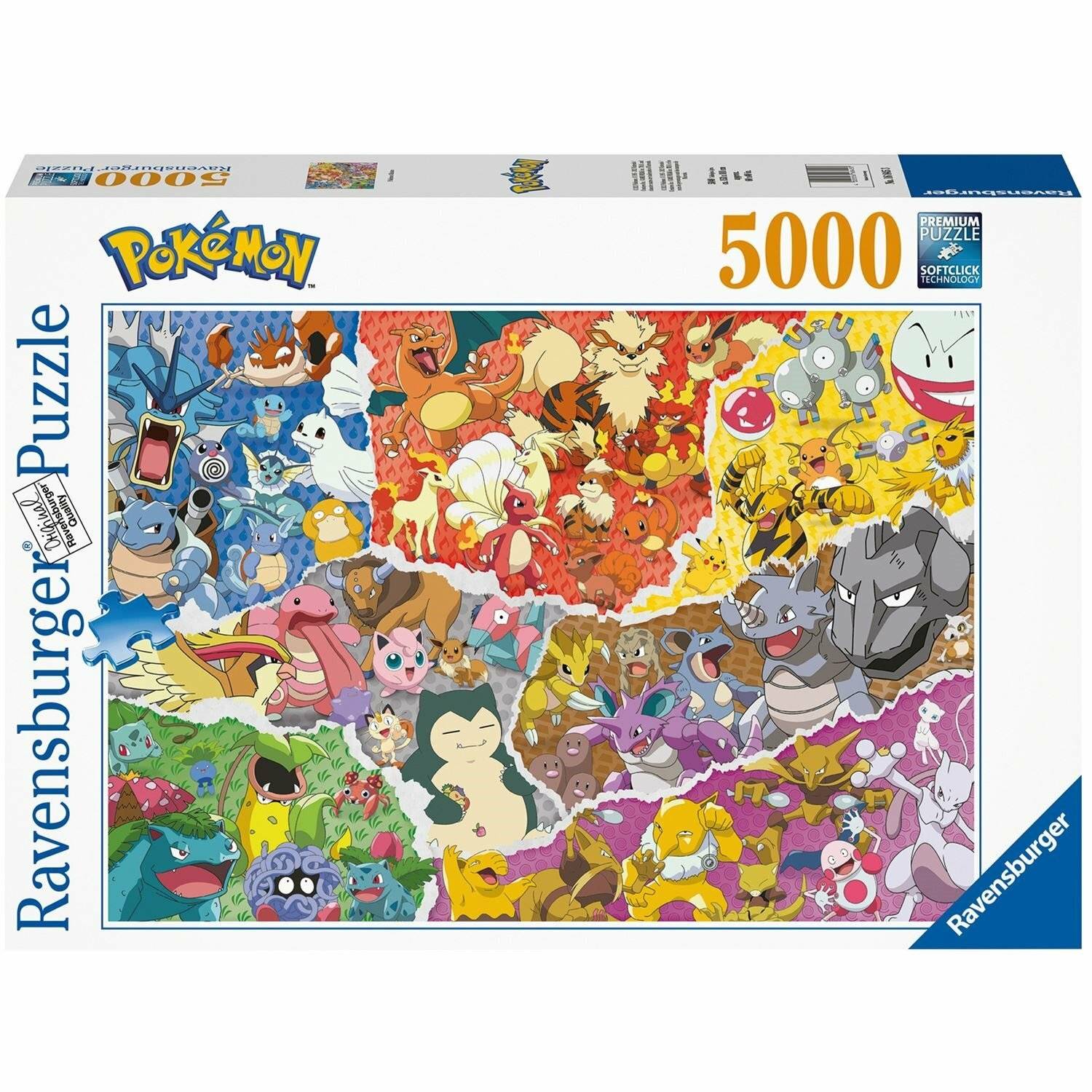 Pokémon Allstars - Puzzle 5000 Teile