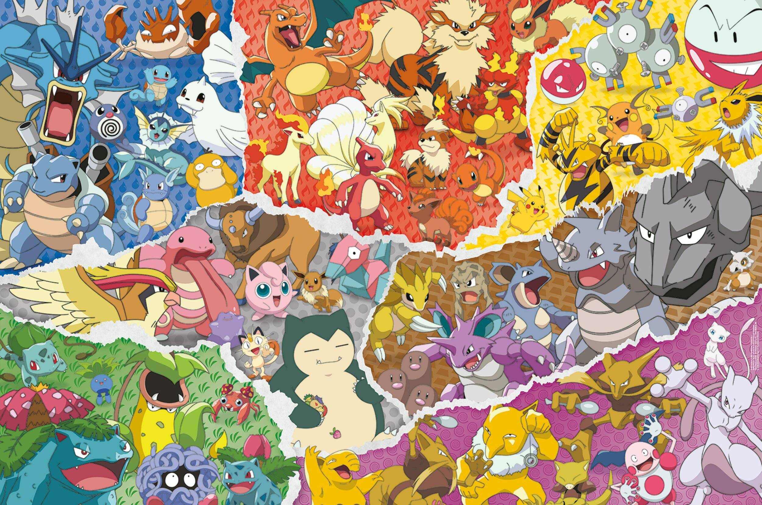 Pokémon Allstars - Puzzle 5000 Teile