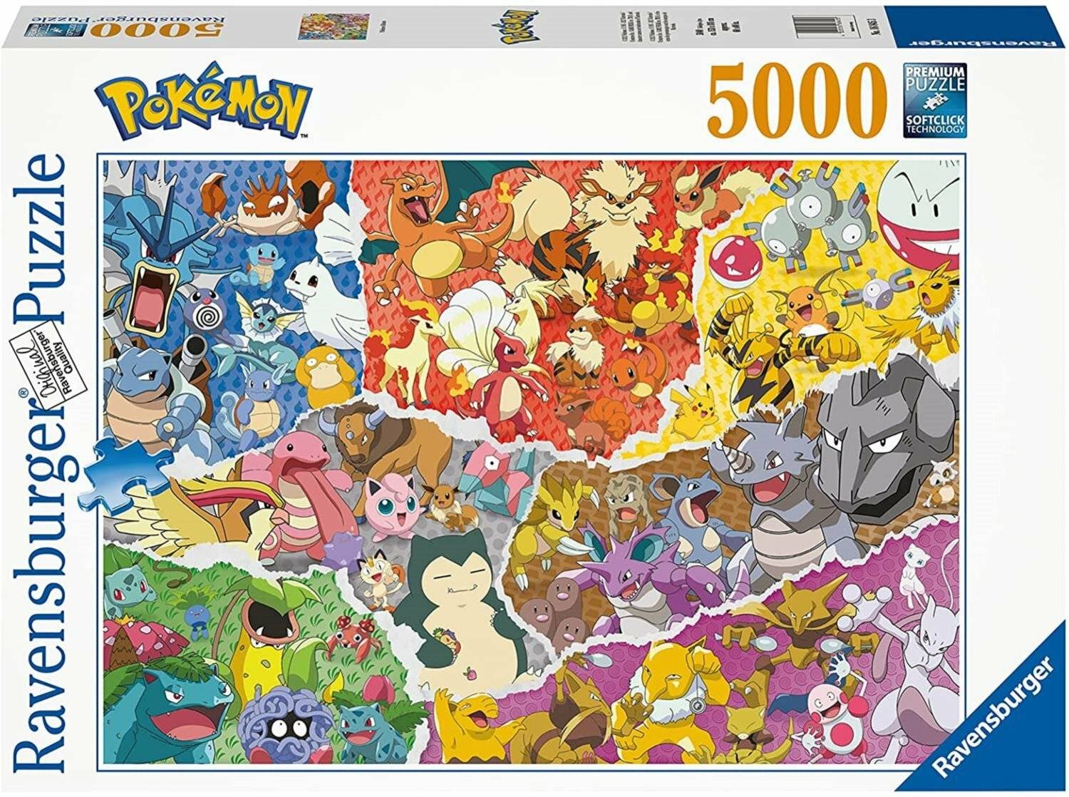 Pokémon Allstars - Puzzle 5000 Teile