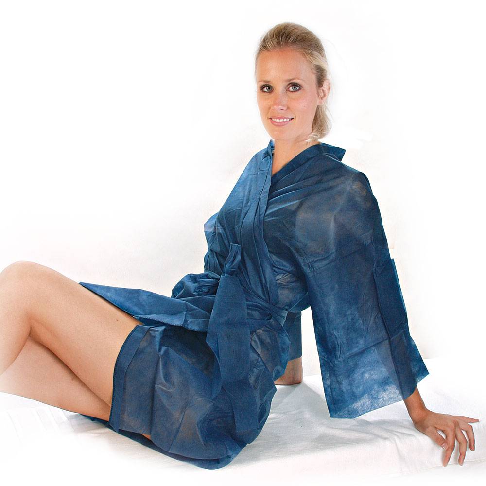 Kimono, PP, dunkelblau, L: 100cm, U: 140cm