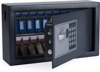 PAVO 8002696, Grau, 20 Haken, 2 Schlüssel, Code, 1 Stück(e), 100 x 340 x 200 mm, Box