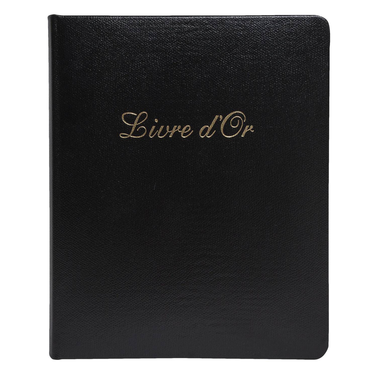 Exacompta Gästebuch Alpillez 70 Blatt schwarz 26x22 cm Hochformat Schwarz 4711E
