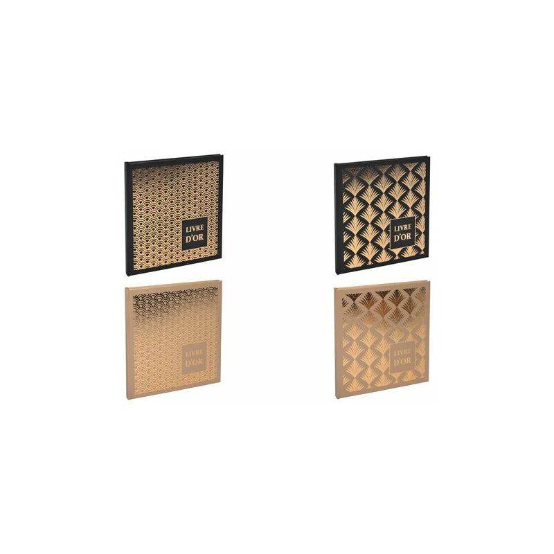 EXACOMPTA Livre d'Or Palmyre, 210 x 190 mm, or/nude